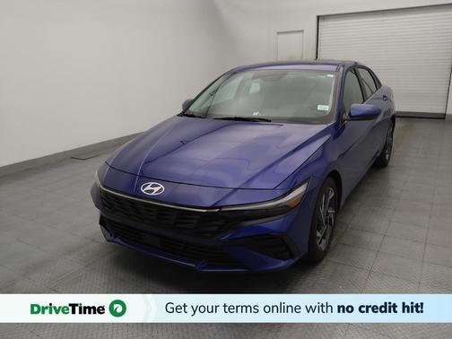 Intense Blue 2025 Hyundai ELANTRA SEL