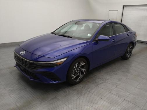 Intense Blue 2025 Hyundai ELANTRA SEL