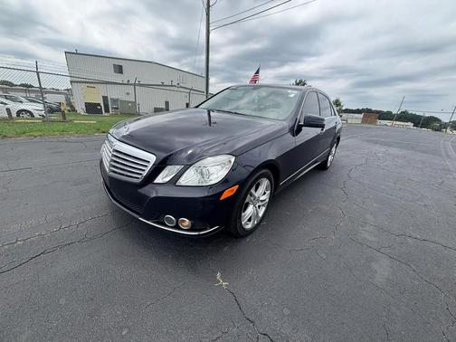 Dark Blue 2011 Mercedes-Benz E-Class E350 Sedan