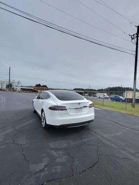 White 2014 Tesla Model S Base