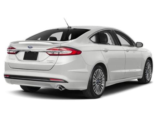 OXFORD WHITE 2018 Ford Fusion Hybrid Titanium