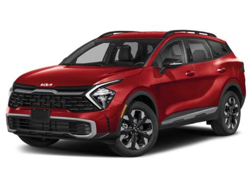 Dawning Red 2023 Kia Sportage X-Line