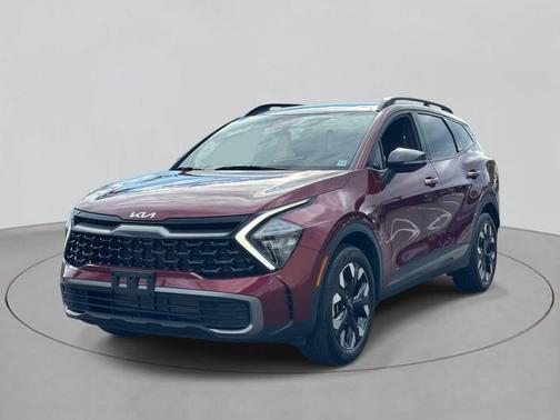 Dawning Red 2023 Kia Sportage X-Line