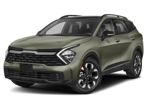 Jungle Green 2024 Kia Sportage Plug-In Hybrid X-Line