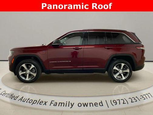 Velvet Red Pearlcoat 2022 Jeep Grand Cherokee 4xe Base