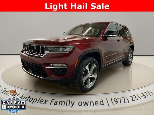 Velvet Red Pearlcoat 2022 Jeep Grand Cherokee 4xe Base
