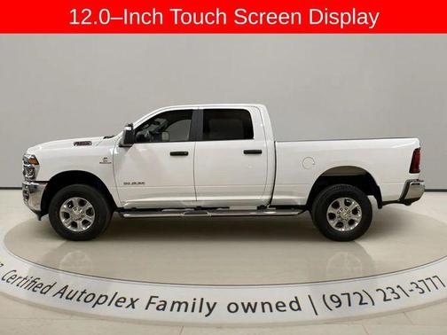 Bright White Clearcoat 2026 RAM 2500 Big Horn Crew Cab 4x4 6'4' Box