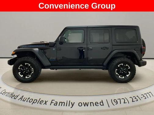 Black Clearcoat 2025 Jeep Wrangler 4xe Rubicon