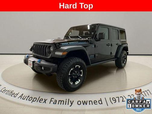 Black Clearcoat 2025 Jeep Wrangler 4xe Rubicon