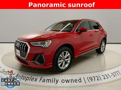 Tango Red 2023 Audi Q3 Premium 45 TFSI S line quattro Tiptronic