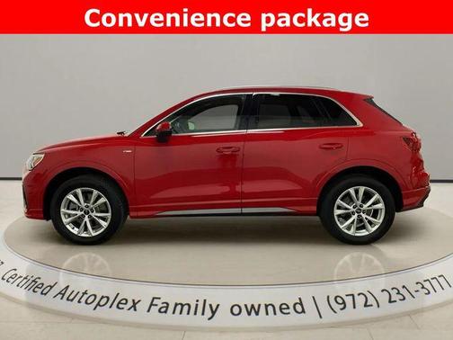 Tango Red 2023 Audi Q3 Premium 45 TFSI S line quattro Tiptronic