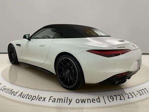 White 2025 Mercedes-Benz AMG SL 43 Base