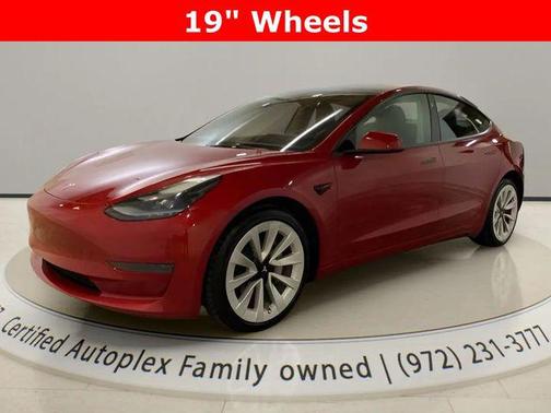 Red Multi-Coat 2023 Tesla Model 3 Standard Range