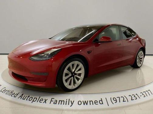 Red Multi-Coat 2023 Tesla Model 3 Standard Range