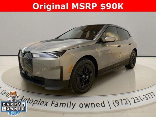 Oxide Grey Metallic 2024 BMW iX xDrive50
