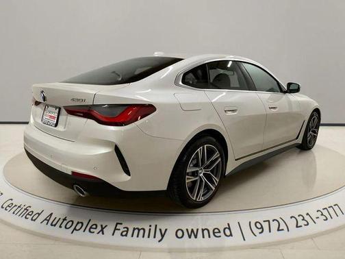 White Metallic 2026 BMW 430 Gran Coupe i xDrive