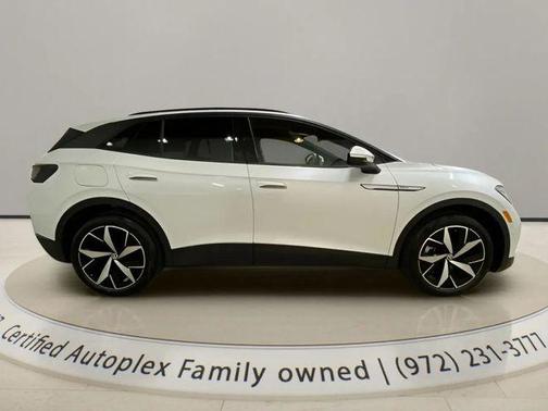 Opal White 2025 Volkswagen ID.4 Pro S
