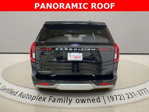 Black Metallic 2025 Ford Expedition Platinum