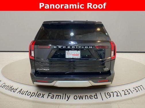 Black Metallic 2025 Ford Expedition Max Platinum