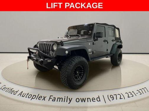 Granite Crystal Metallic Clearcoat 2017 Jeep Wrangler Unlimited Sport