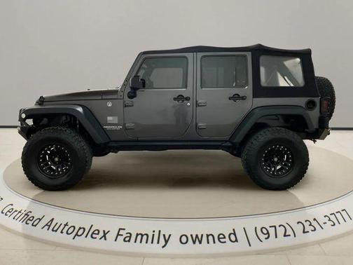 Granite Crystal Metallic Clearcoat 2017 Jeep Wrangler Unlimited Sport