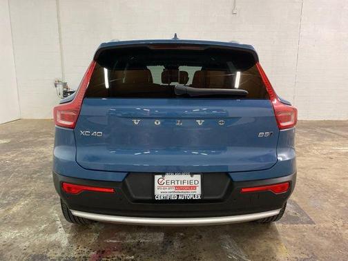 Blue Metallic 2025 Volvo XC40 B5 Plus Bright Theme
