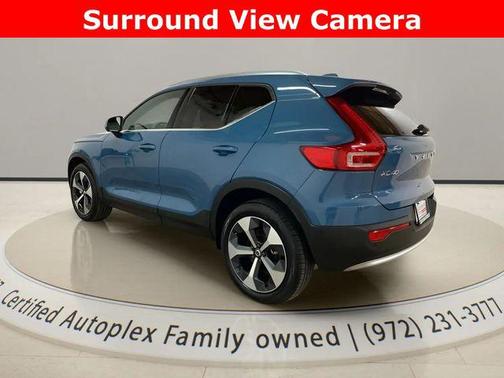 Blue Metallic 2025 Volvo XC40 B5 Plus Bright Theme