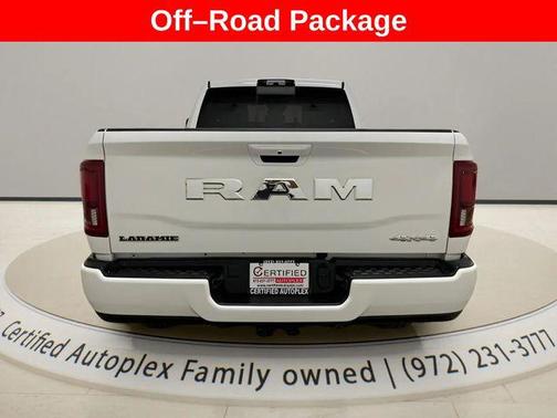 Bright White Clearcoat 2025 RAM 2500 Laramie Crew Cab 4x4 6'4' Box