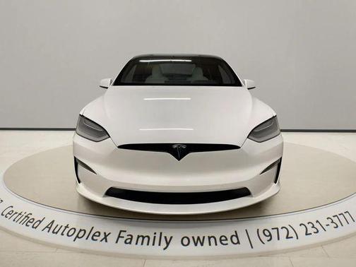 Pearl White 2022 Tesla Model X Dual Motor All-Wheel Drive