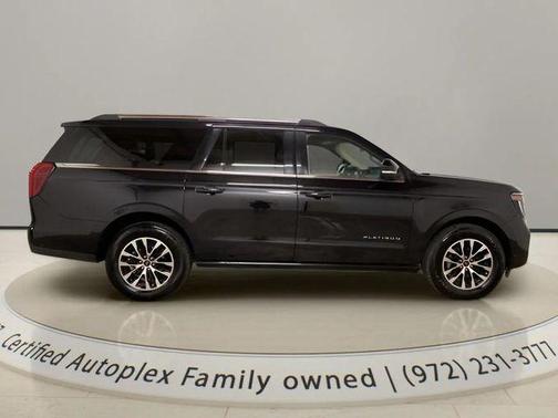 Black Metallic 2025 Ford Expedition Max Platinum