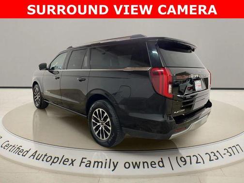 Black Metallic 2025 Ford Expedition Max Platinum