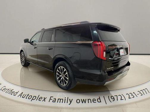 Black Metallic 2025 Ford Expedition Max Platinum