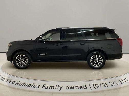 Black Metallic 2025 Ford Expedition Max Platinum