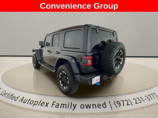 Black Clearcoat 2025 Jeep Wrangler 4xe Rubicon