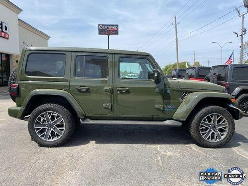 Sarge Green Clearcoat 2024 Jeep Wrangler 4xe High Altitude