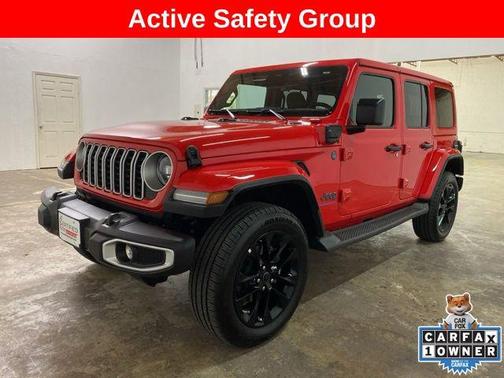 Firecracker Red Clearcoat 2025 Jeep Wrangler 4xe Sahara