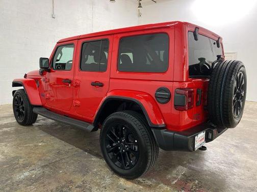 Firecracker Red Clearcoat 2025 Jeep Wrangler 4xe Sahara