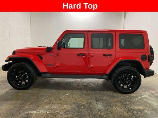 Firecracker Red Clearcoat 2025 Jeep Wrangler 4xe Sahara