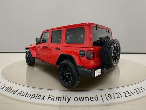 Firecracker Red Clearcoat 2025 Jeep Wrangler 4xe Sahara