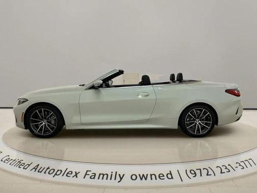 White Metallic 2025 BMW 430 i