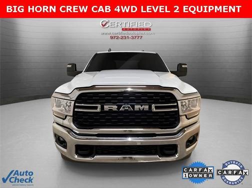 2024 RAM 2500 Big Horn Crew Cab 4x4 6'4' Box
