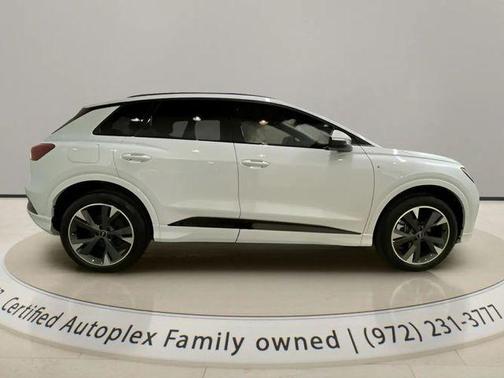 Glacier White Metallic 2024 Audi Q4 e-tron Premium Plus 50 quattro