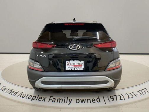 Ultra Black 2022 Hyundai KONA SEL