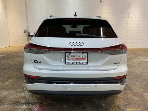 Glacier White 2025 Audi Q4 e-tron Premium Plus 55 quattro