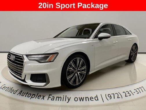 Glacier White 2019 Audi A6 55 Premium Plus
