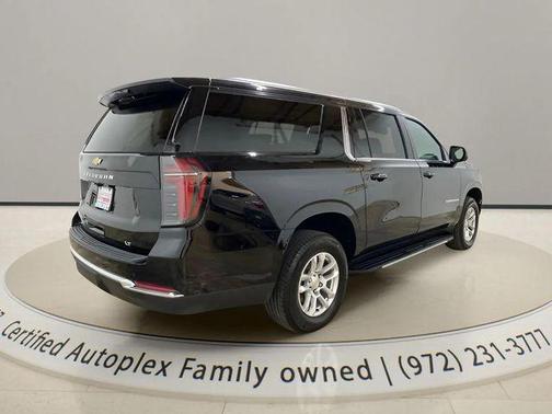 Black 2025 Chevrolet Suburban LT