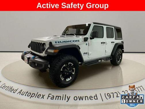 Bright White Clearcoat 2025 Jeep Wrangler 4xe Rubicon