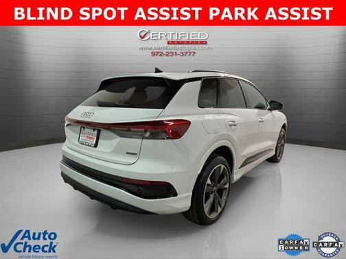 Glacier White Metallic 2024 Audi Q4 e-tron Premium Plus 50 quattro