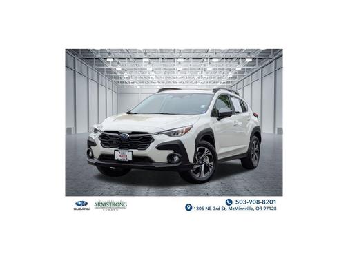 Crystal White Pearl 2025 Subaru Crosstrek Premium