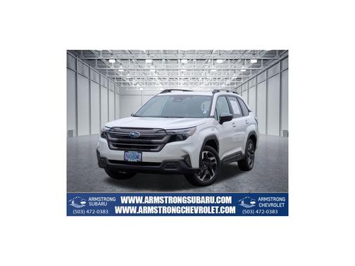 Crystal White Pearl 2026 Subaru Forester Limited